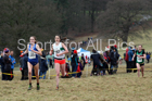 Senior women, 2018 Northern Cross Country Champs., Harewood House, Leeds. Photo: David T. Hewitson/Sports for All Pics